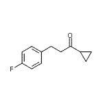 CAS#: 898768-86-0, 1-Cyclopropyl-3-(4-fluorophenyl)-1-propanone