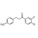 CAS#: 898768-91-7, 1-(4-Chloro-3-fluorophenyl)-3-(4-methylphenyl)-1-propanone