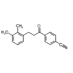 CAS#: 898769-17-0, 4-[3-(2,3-Dimethylphenyl)propanoyl]benzonitrile