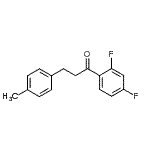 CAS#: 898769-34-1, 1-(2,4-Difluorophenyl)-3-(4-methylphenyl)-1-propanone