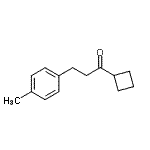 CAS 登录号：898769-52-3， 1-环丁基-3-(4-甲基苯基)-1-丙酮