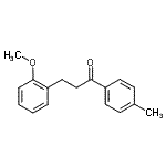 CAS#: 898769-63-6, 3-(2-Methoxyphenyl)-1-(4-methylphenyl)-1-propanone