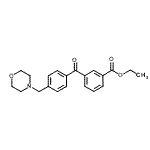 CAS#: 898769-82-9, Ethyl 3-[4-(4-morpholinylmethyl)benzoyl]benzoate