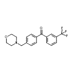 CAS#: 898770-38-2, [4-(4-Morpholinylmethyl)phenyl][3-(trifluoromethyl)phenyl]methanone
