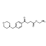 CAS#: 898770-81-5, Ethyl 4-[4-(4-morpholinylmethyl)phenyl]-4-oxobutanoate