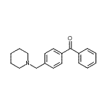 CAS#: 898770-91-7, Phenyl[4-(1-piperidinylmethyl)phenyl]methanone