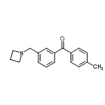 CAS#: 898771-25-0, [3-(1-Azetidinylmethyl)phenyl](4-methylphenyl)methanone