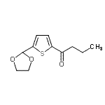 CAS#: 898771-84-1, 1-[5-(1,3-Dioxolan-2-yl)-2-thienyl]-1-butanone