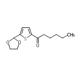 CAS#: 898771-88-5, 1-[5-(1,3-Dioxolan-2-yl)-2-thienyl]-1-hexanone