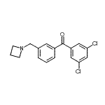 CAS#: 898772-18-4, [3-(1-Azetidinylmethyl)phenyl](3,5-dichlorophenyl)methanone