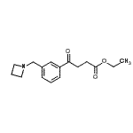 CAS#: 898772-45-7, Ethyl 4-[3-(1-azetidinylmethyl)phenyl]-4-oxobutanoate