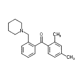 CAS#: 898773-24-5, (2,4-Dimethylphenyl)[2-(1-piperidinylmethyl)phenyl]methanone