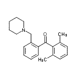 CAS#: 898773-30-3, (2,6-Dimethylphenyl)[2-(1-piperidinylmethyl)phenyl]methanone