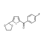 CAS#: 898773-41-6, [5-(1,3-Dioxolan-2-yl)-2-thienyl](4-fluorophenyl)methanone