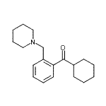 CAS#: 898773-89-2, Cyclohexyl[2-(1-piperidinylmethyl)phenyl]methanone