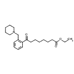CAS 登录号：898773-99-4， 乙基8-氧代-8-[2-(1-哌啶基甲基)苯基]辛酸酯