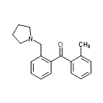 CAS#: 898774-02-2, (2-Methylphenyl)[2-(1-pyrrolidinylmethyl)phenyl]methanone