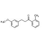 CAS 登录号：898774-37-3， 3-(3-甲氧基苯基)-1-(2-甲基苯基)-1-丙酮