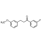 CAS#: 898774-72-6, 1-(3-Fluorophenyl)-3-(3-methoxyphenyl)-1-propanone