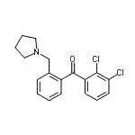 CAS#: 898774-93-1, (2,3-Dichlorophenyl)[2-(1-pyrrolidinylmethyl)phenyl]methanone