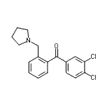CAS#: 898774-99-7, (3,4-Dichlorophenyl)[2-(1-pyrrolidinylmethyl)phenyl]methanone