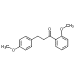 CAS#: 898775-52-5, 1-(2-Methoxyphenyl)-3-(4-methoxyphenyl)-1-propanone