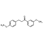 CAS#: 898775-54-7, 1-(3-Methoxyphenyl)-3-(4-methoxyphenyl)-1-propanone
