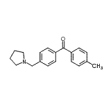 CAS#: 898775-95-6, (4-Methylphenyl)[4-(1-pyrrolidinylmethyl)phenyl]methanone