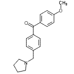 CAS#: 898776-01-7, (4-Methoxyphenyl)[4-(1-pyrrolidinylmethyl)phenyl]methanone
