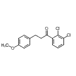 CAS#: 898776-22-2, 1-(2,3-Dichlorophenyl)-3-(4-methoxyphenyl)-1-propanone