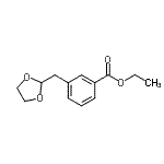 CAS#: 898776-72-2, Ethyl 3-(1,3-dioxolan-2-ylmethyl)benzoate