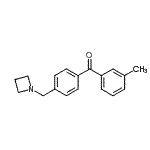 CAS#: 898777-28-1, [4-(1-Azetidinylmethyl)phenyl](3-methylphenyl)methanone
