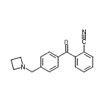 CAS#: 898777-43-0, 2-[4-(1-Azetidinylmethyl)benzoyl]benzonitrile
