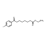 CAS#: 898777-48-5, Ethyl 8-(4-iodophenyl)-8-oxooctanoate