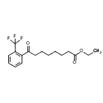 CAS#: 898777-73-6, Ethyl 8-oxo-8-[2-(trifluoromethyl)phenyl]octanoate