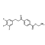 CAS#: 898777-80-5, Ethyl 4-[3-(3,4,5-trifluorophenyl)propanoyl]benzoate