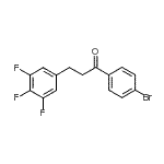 CAS#: 898777-88-3, 1-(4-Bromophenyl)-3-(3,4,5-trifluorophenyl)-1-propanone
