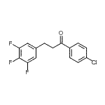 CAS#: 898777-92-9, 1-(4-Chlorophenyl)-3-(3,4,5-trifluorophenyl)-1-propanone