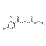CAS#: 898777-97-4, Ethyl 5-(2,4-dichlorophenyl)-5-oxopentanoate