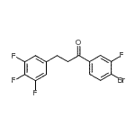 CAS#: 898778-15-9, 1-(4-Bromo-3-fluorophenyl)-3-(3,4,5-trifluorophenyl)-1-propanone