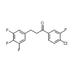 CAS#: 898778-18-2, 1-(4-Chloro-3-fluorophenyl)-3-(3,4,5-trifluorophenyl)-1-propanone