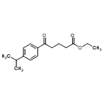 CAS 登录号：898778-35-3， 乙基5-(4-异丙基苯基)-5-氧代戊酸酯