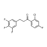 CAS#: 898778-42-2, 1-(2-Chloro-4-fluorophenyl)-3-(3,4,5-trifluorophenyl)-1-propanone