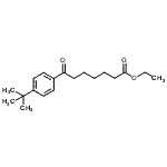 CAS#: 898778-47-7, Ethyl 7-[4-(2-methyl-2-propanyl)phenyl]-7-oxoheptanoate