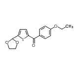 CAS#: 898778-61-5, [5-(1,3-Dioxolan-2-yl)-2-thienyl](4-ethoxyphenyl)methanone