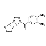 CAS#: 898779-28-7, (3,4-Dimethylphenyl)[5-(1,3-dioxolan-2-yl)-2-thienyl]methanone