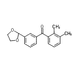 CAS#: 898779-30-1, (2,3-Dimethylphenyl)[3-(1,3-dioxolan-2-yl)phenyl]methanone