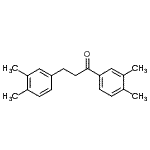 CAS#: 898779-44-7, 1,3-Bis(3,4-dimethylphenyl)-1-propanone