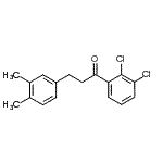 CAS 登录号：898779-75-4， 1-(2,3-二氯苯基)-3-(3,4-二甲基苯基)-1-丙酮