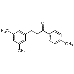 CAS 登录号：898780-11-5， 3-(3,5-二甲基苯基)-1-(4-甲基苯基)-1-丙酮